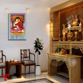 Tranh phật giáo thánh tăng SiVali
